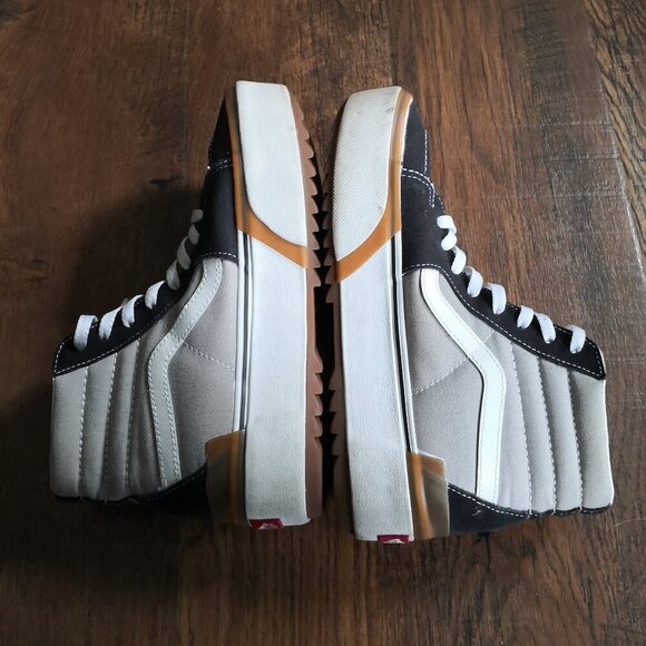 Vans Sk8-Hi Stacked Drizzle Size Women 8.5/Men 7 - Picture 6 of 8